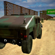Military Vehicle Driving Simulation
