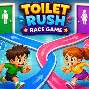 Toilet Rush Race Game