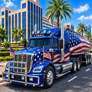 American Truck Driver Game
