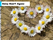 Daisy Heart Jigsaw