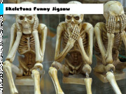 Skeletons Funny Jigsaw