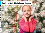 Pretty Girl Christmas Jigsaw