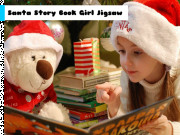 Santa Story Book Girl Jigsaw