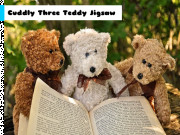 Cuddly Three Teddy Jigsaw