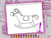 Coloring Book: Toy Shop