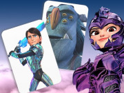 Trollhunters Rise of The Titans Card Match