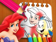 The Little Mermaid Coloring Book