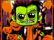 Franky &amp;amp; Vampire Halloween Puzzle