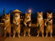 Cat with a Gun Clicker Evolution