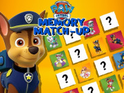 Paw Patrol Memory Match Up