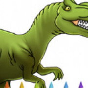 Dinosaurs Coloring Book Part I