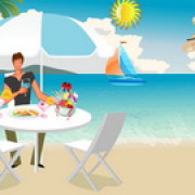 Hawaii Beach Decoration