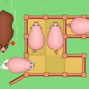 Slide Puzzle: Piggy Move